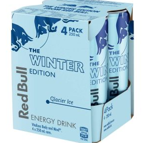 Bebida Energética Red Bull Edición Glacier, Paquete de 24 Latas de 250 ml, 0 g de Grasa, 0 g de Proteína, Perfil Energético Limpio, Cadenas de Suministro al por Mayor - Product Image 6