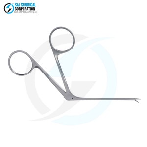 Pinces auriculaires Henckel en acier inoxydable durable, outil médical manuel certifié CE, conçues pour un examen fiable des oreilles - Product Image 4