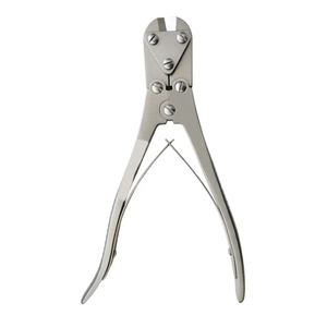 Cortador de Clavos Ortopédicos de 9.5 Pulgadas, Acero Inoxidable Alemán, Doble Resorte, Cortador de Placas de Alambre TC, Alicates Quirúrgicos de Corte - Product Image 6