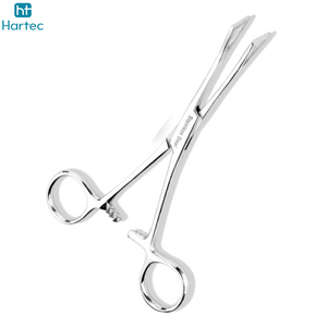 Non Slip Durable 18cm Good Supplier With Best Price Easy To Use Fully Customized Made Stainless Steel Material <b>Piercing</b> <b>Clamps</b> - Product Image 4