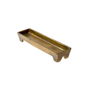 Luxury <b>Decorative</b> Metal Serving Tray With Handles For Modern Home <b>Decor</b> Premium Metal Coffee <b>Table</b> Serving Tray For Tea Coffee - Product Image 6