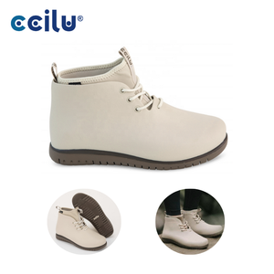 Ccilu recyclé Eco café composé léger bout fermé automne/printemps mode baskets Aa15 - Product Image 1