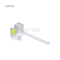 Rail vertical pour stores en aluminium blanc 28 x 28 mm, composants anodisés couleur personnalisée