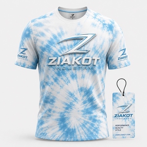 ZIAKOT industry New design Men's Custom White Red-Navy Performance <b>T</b>-<b>Shirt</b> - Product Image 3