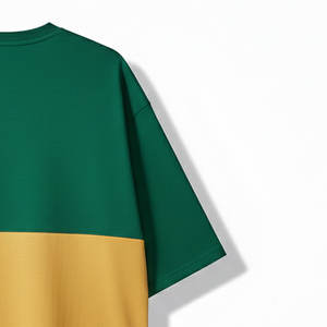 เสื้อยืดทรงหลวมสไตล์สตรีทสำหรับผู้ชาย ผ้าฝ้ายทรงบ็อกซี่ ระบายอากาศได้ดี เหมาะสำหรับฤดูร้อน ดีไซน์ทันสมัย - Product Image 3