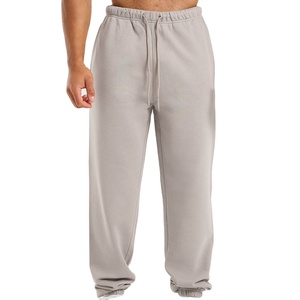 Automne pantalons de survêtement décontractés les plus populaires de haute qualité marque Joggers solide haute rue pantalon surdimensionné avec décoration en dentelle - Product Image 1