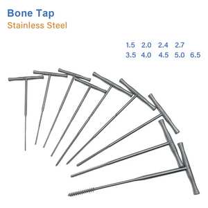 Pinza de perforación tipo T para tornillos óseos corticales y cancellous, instrumentos quirúrgicos ortopédicos, herramienta profesional para taladro óseo - Product Image 2