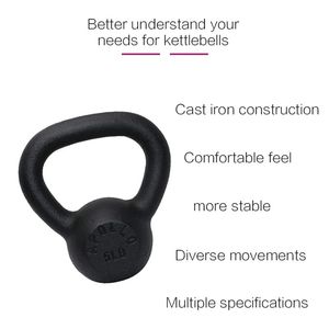 Attrezzatura per esercizi per il Fitness domestico con Kettlebell per l'allenamento della potenza del braccio - Product Image 4