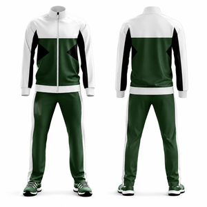 Sublimation Printed OEM Tracksuit Set High Performance <b>Custom</b> Sportswear Apparel With Team Logo Design For Training Purpose Wear - Product Image 1