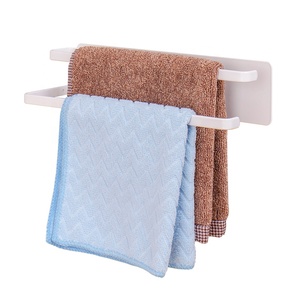 Porte-serviettes magnétique adhésif sans perçage <span class=keywords><strong>Barre</strong></span> de suspension murale pour la <span class=keywords><strong>cuisine</strong></span> et la salle de bain pour la machine à laver Réfrigérateur Rangement latéral - Product Image 1