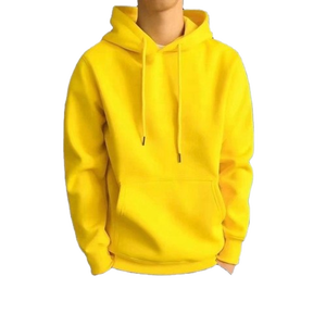 Vêtements décontractés, mode automne et hiver, sweat-shirts à capuche à manches longues, couleur unie, 100% coton, polaire, vente promotionnelle, sweat-shirts d'hiver - Product Image 2