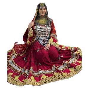 Luxury Embroidered Afghani Casual <b>Dresses</b> for Women Traditional Ethnic Bohemian Festival Party Wear Wholesale Collection - Product Image 1