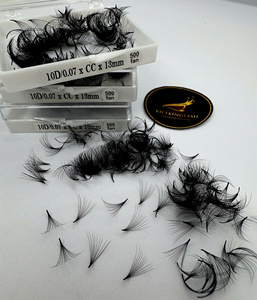 ขนตาปลอมแบบแม่เหล็กสำเร็จรูป 14D แบบเต็มแถบ ขนนุ่มสีดำด้าน คุณภาพสูง ขายส่งแบบ Private Label - Product Image 4