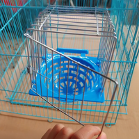 Nichoir suspendu pour l'élevage des oiseaux, en métal et plastique, pour pinsons, agapornis, perruches, canaris, pour la ponte des œufs