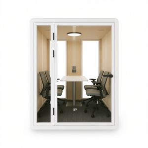 Hipod HEX Cabines téléphoniques acoustiques modernes pour bureaux, idéales pour les appels téléphoniques en intérieur, pour l'ameublement de bureau - Product Image 1