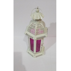 Classy Vintage <b>Moroccan</b> Glass Handmade Eco-Friendly Lantern Yellow Color Home <b>Decor</b> Christmas Hanging Lanterns - Product Image 5