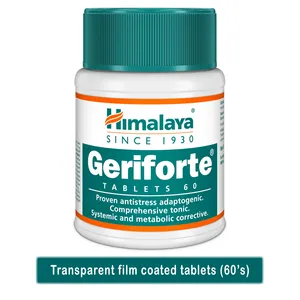 Comprimés Geriforte ayurvédiques les plus vendus, complément alimentaire à base de plantes pour la santé et l'énergie quotidiennes des adultes - Product Image 6