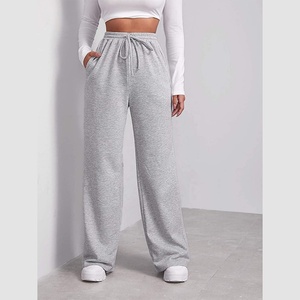 Pantalones Jogger de Algodón Personalizados al por Mayor para Mujer, Estilo Oversize, Streetwear, Holgados, Lisos, en Oferta - Product Image 2