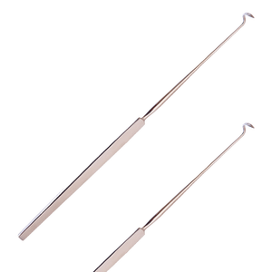 Aiguille à amygdales Irwin-Moore 203 mm de long, courbée à droite, manuelle, instruments chirurgicaux en acier inoxydable, fabricant Pakistan, certifié CE - Product Image 1