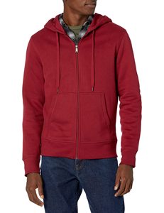 STELLAR <b>Jacket</b> Full Zip Formal Long Regular Fit Premium Spring <b>Thick</b> <b>Fleece</b> 310gsm Polyester Spandex Hooded Hoodie - Product Image 1