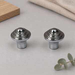 SHUBHAM Modern Round <b>Cabinet</b> Knob <b>Metal</b> Drawer Pull French Style Furniture Handle for Kitchen Wardrobe <b>Cabinet</b> - Product Image 2