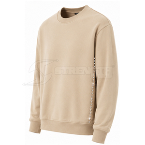 เสื้อสเวตเตอร์ประดับพลอยเทียมสำหรับผู้ชายสวมใส่สบายทันสมัยสำหรับไลฟ์สไตล์ทันสมัย - Product Image 3
