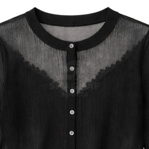 Cardigan pour femmes, tissu léger et doux, manches longues, coupe confortable, élégant, à porter au quotidien - Product Image 6