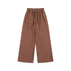 Pantalones Deportivos de Poliéster con Lavado Ácido Personalizados de Última Moda, Pantalones Deportivos con Bolsillos, Ropa Urbana de Algodón para Hombre - Product Image 3