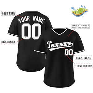 Vêtements de baseball et de softball, maillots de baseball pour hommes de haute qualité, sublimation, maillots personnalisés en gros, uniformes de baseball, chemises - Product Image 2
