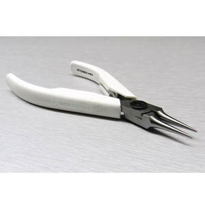 Ensemble de pinces de haute qualité en acier inoxydable pour la fabrication de bijoux, avec double ressort à lame, poignée en plastique et pochette de rangement BY ZETOMED PRO - Product Image 3