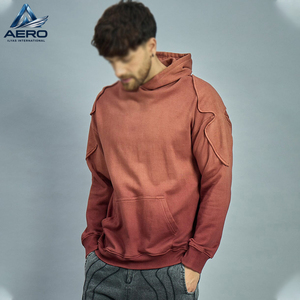 Sudadera con Capucha Ligera, Clásica, Suave y Cómoda, con Logotipo Personalizado, Precio al por Mayor, de Algodón Liso para Hombre - Product Image 2