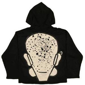 Sudadera con Capucha de Forro Polar Roja para Hombre, Ropa Urbana de Alta Calidad, Corte Regular, Ropa de Invierno, 100% Algodón - Product Image 5