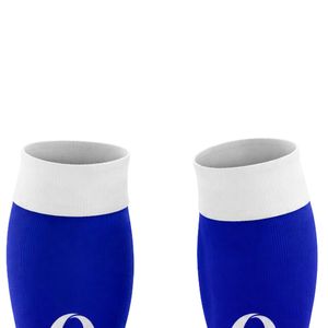 Blue and White Soccer Team Socks Long <b>Knee</b> <b>High</b> Athletic Football Training Socks Sports Game Socks for Kids Men Women - Product Image 5