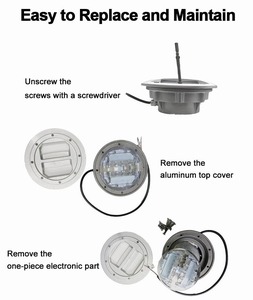Dissuasore Stradale LED OWLEYE in Alluminio Forgiato ad Alta Resistenza - Materiale ADC10, Carico >40T, Impermeabile IP68, Funzione Fissa/Lampeggiante, Rivestimento Epossidico - Product Image 3
