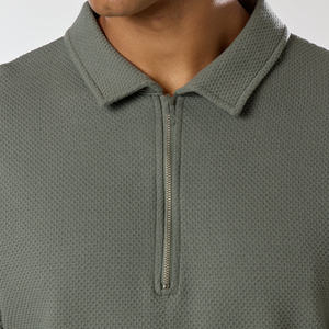 2026 New Factory Custom Men's Woven Pocket Short Sleeve <b>Shirt</b> Breathable Solid Pattern Casual OEM Service Wholesale - Product Image 3
