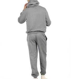 Latest Design Men Embroidered Breathable Winter Streetwear Tracksuit Jogging Suits 100% Cotton Sweatpants Hoodie <b>Set</b> Regular Fit - Product Image 2