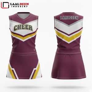 Nuevo Conjunto de Uniforme de Animadoras 2026 para Competencia y Práctica, Personalizable con su Propio Logotipo - Product Image 4