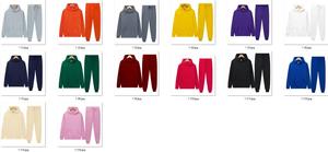 High Quality <b>Men's</b> Casual <b>Pullover</b> <b>Jacket</b> and Gym Pant Set Embroidered Hoodies for Jogging and Tracksuit Wholesale - Product Image 3