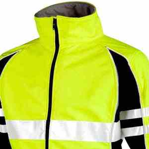 Chaqueta de seguridad a precio mayorista, cómoda, con logotipo personalizado, de poliéster, para trabajo, en venta en línea, OEM - Product Image 2