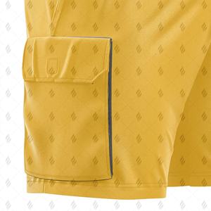 Pantalones Cortos Cargo para Hombre, Personalizados OEM, Tela de Lona, Algodón y Poliéster, Cintura Elástica, Cómodos, Transpirables y Ideales para Viajar - Product Image 6