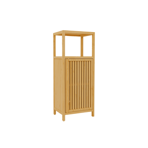 Armadietto a Singola Porta da 41 Pollici con Grande Capacità e Un Ripiano, Multiuso per Bagno e Altri Ambienti - Product Image 4
