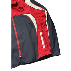 Blouson de moto rouge et noir pour homme, coupe-vent, imperméable, séchage rapide, manches longues, vêtement d'extérieur pour la conduite, OEM - Product Image 2