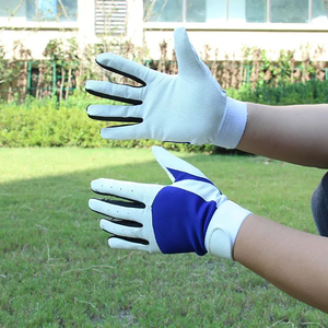Different Size Baseball Batting <b>Gloves</b> New Design Comfort feel soft stuff hot selling Baseball Batting <b>Gloves</b> in wholesale price - Product Image 4