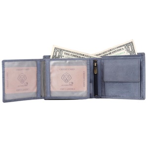 Hot Sale Classic <b>Mens</b> Leather <b>Wallet</b> with Multiple Compartments Slim Bifold Design for Daily and Business Use For Sale - Product Image 6