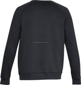 Personalizado de cuello redondo de manga larga de poliéster de secado rápido de ajuste suelto de gran tamaño para hombres Sudadera con capucha camisas - Product Image 4