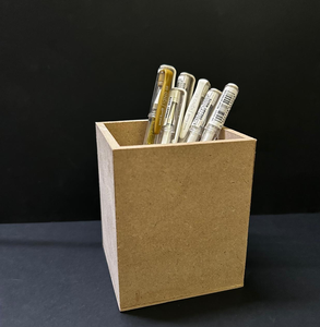 Support à stylos en MDF rectangulaire, organisateur de papeterie, décoration et rangement, best-seller - Product Image 6