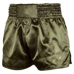 Shorts de boxe unisexes personnalisables pour adultes, à motif floral multicolore, longueur genou, avec étiquette et tissu personnalisés - Product Image 1