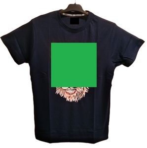 Único diseño personalizado para hombre de media manga de seda orgánica de pantalla impresa de gran tamaño Anti apilamiento Casual impreso camisetas con estilo - Product Image 1