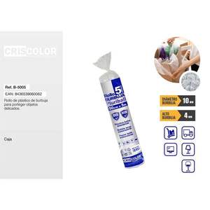 กระดาษโฟมกันกระแทกแบบม้วน ขนาด 50 ซม. x 5 ม. วัสดุบุรุ่ปุญช์สำหรับการบรรจุและจัดเก็บ - Product Image 1