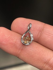 Pendentif en tourmaline, pendentif en argent sterling, pendentif en forme de larme, bijoux pour femmes, pendentif fait main, cadeau pour elle, bijoux minimalistes - Product Image 6